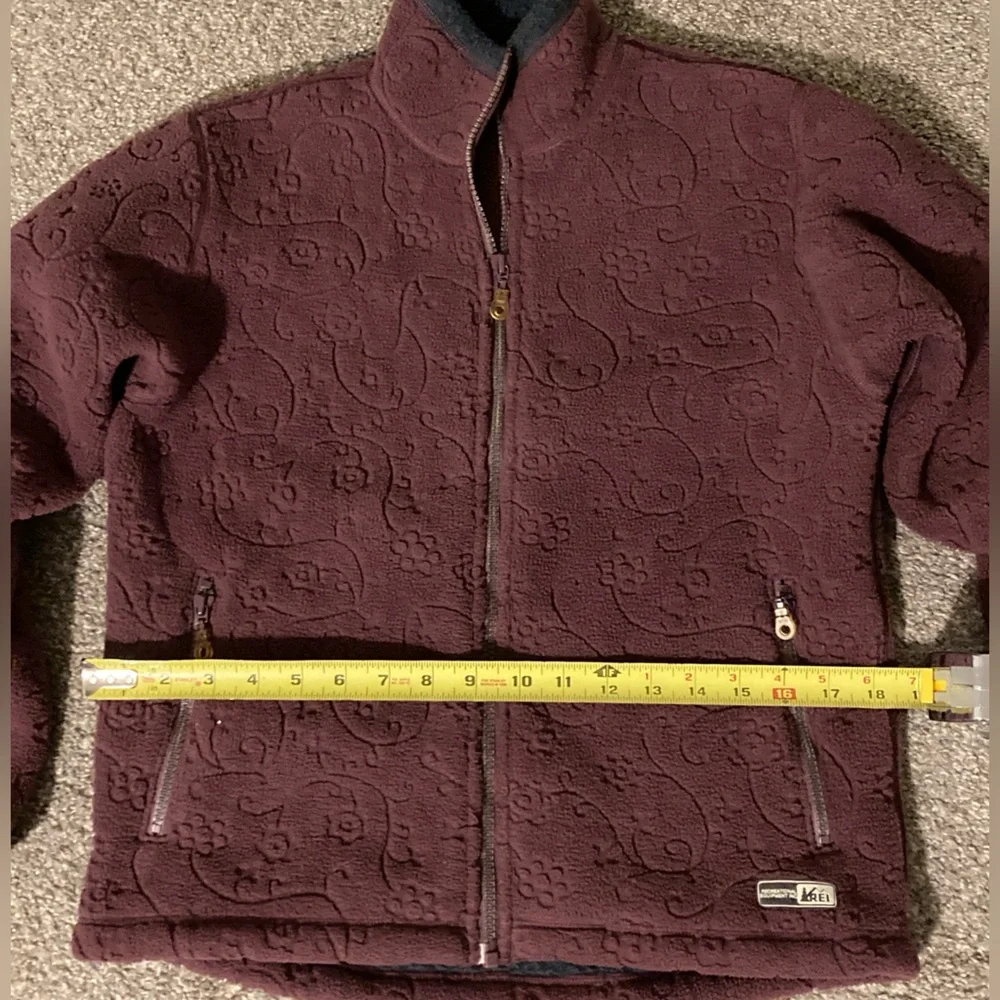 REI Co-op Girls Fleece Zip Jacket – Size 12–14